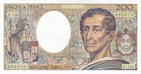 France 200 Francs Montesquieu 1992 - Série E.133