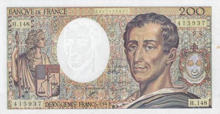 France 200 Francs Montesquieu 1992 - Série H.148