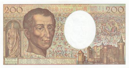 France 200 Francs Montesquieu 1992 - Série K.123