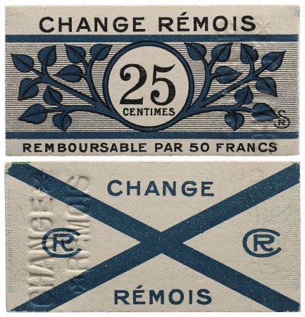France 25 Centimes - Reims - P.NEUF