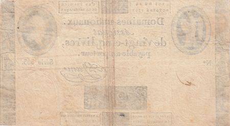 France 25 Livres - Louis XVI 24-10-1792 - Sign. A. Jame - Série 353