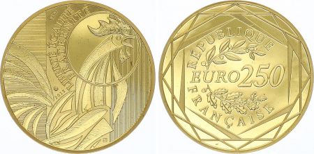 France 250 Euro Or - Coq - 2015 - Neuf