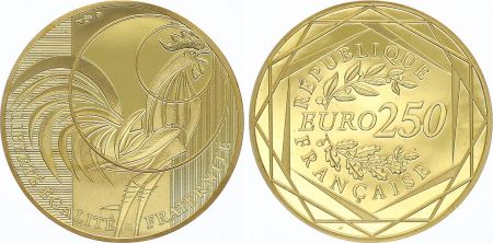 France 250 Euro Or - Coq - 2016 - Neuf