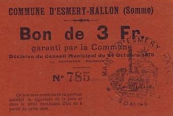 France 3 F Esmery-Hallon n° 785