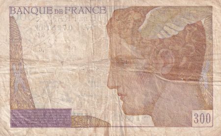 France 300 Francs - Cérès et Mercure - 1938 - Lettre W - F.29.02