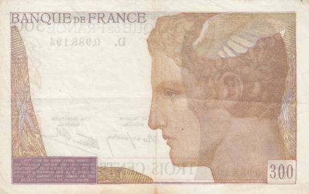 France 300 Francs Cérès et Mercure - 06-10-1938 - D.0988.194 - TTB