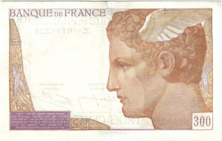 France 300 Francs Cérès et Mercure - 09-02-1939 - Z.0690329