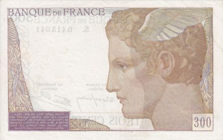France 300 Francs Cérès et Mercure - 1939 Série S