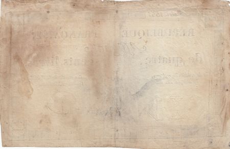 France 400 Livres 21-11-1792 - Sign. Griois - Série 1551 - TB