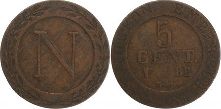France 5 Cent.  - Napoléon I - 1808 BB