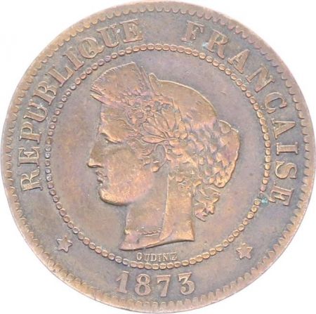 France 5 Centimes Cérès - Troisième République - 1873 K