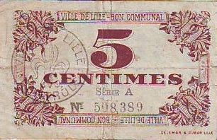 France 5 Centimes Lille