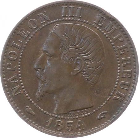 France 5 Centimes Napoléon III - Tête Nue -1854 A
