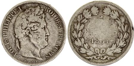 France 5 Francs-  Louis-Philippe 1er - 1831 T Nantes