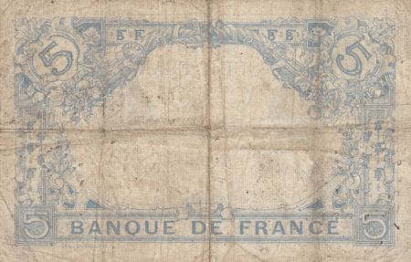 France 5 Francs Bleu  - 18-04-1914 Série R.3874 - PTB
