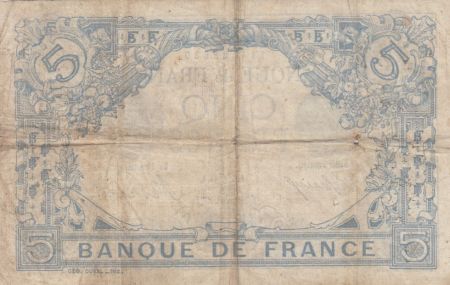 France 5 Francs Bleu - 04-03-1915 Série Y.4561