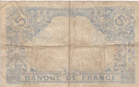 France 5 Francs Bleu - 22-12-1915 Série L.9452