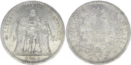France 5 Francs Hercule - III e République - 1872 A Paris