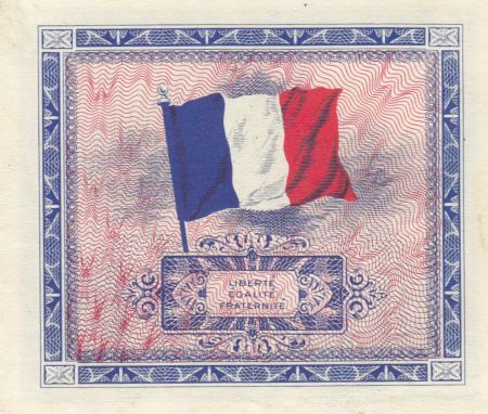 France 5 Francs Impr. américaine (drapeau) - 1944 - P.NEUF