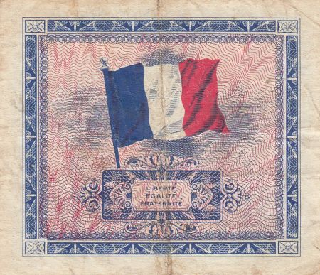 France 5 Francs Impr. américaine (drapeau) - 1944 sans série 52603495