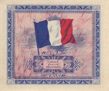 France 5 Francs Impr. américaine (drapeau) - 1944 sans série 58774911