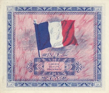 France 5 Francs Impr. américaine (drapeau) - 1944 série 2 36662567