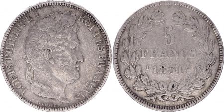 France 5 Francs Louis-Philippe 1er - 1831 I Limoges