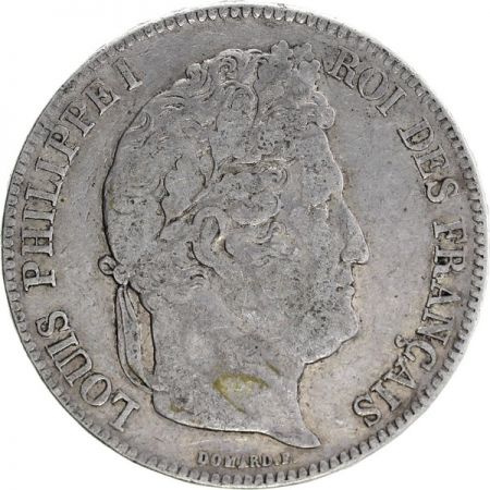 France 5 Francs Louis-Philippe 1er - 1834 T Nantes