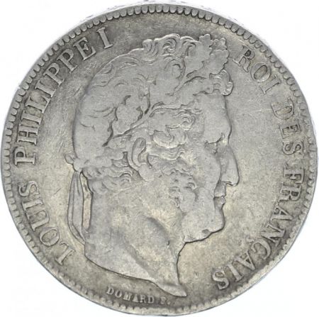 France 5 Francs Louis-Philippe 1er - 1837 A Paris