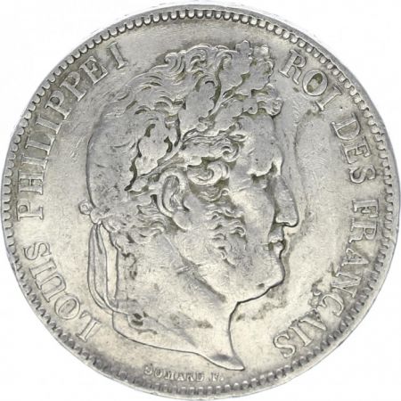 France 5 Francs Louis-Philippe 1er - 1838 MA Marseille