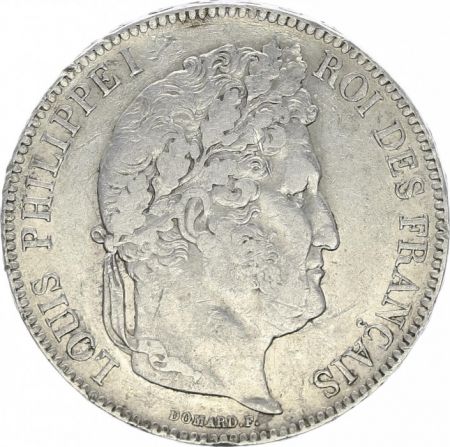 France 5 Francs Louis-Philippe 1er - 1842 B Rouen