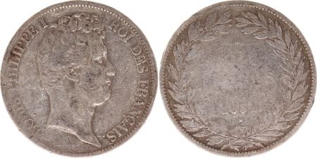 France 5 Francs Louis-Philippe Ier - 1831 W Lille tranche en creux - PTB