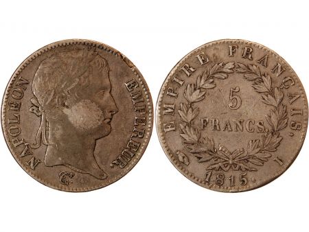 France 5 Francs Napoléon, 1815 I Limoges - les 100 Jours
