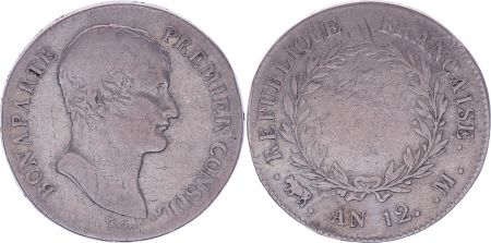 France 5 Francs Napoléon, Premier Consul - An 12 M Toulouse - TB