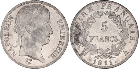 France 5 Francs Napoléon Empereur - 1811 A Paris
