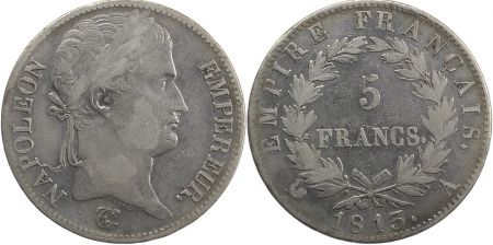 France 5 Francs Napoléon I - 1813 A