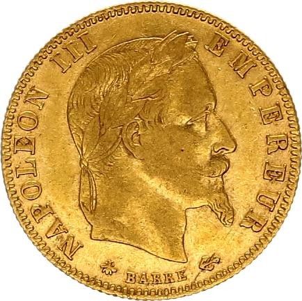 France 5 Francs Napoléon III - Tête Laurée 1867 A