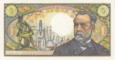 France 5 Francs Pasteur - Spécimen avec lettre - 1966