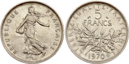 France 5 Francs Semeuse - 1970