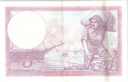 France 5 Francs Violet - 1928