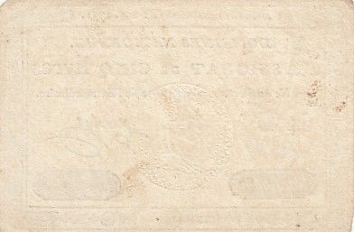 France 5 Livres - 1er Novembre 1791 - Sign. Corsel - Série 54G
