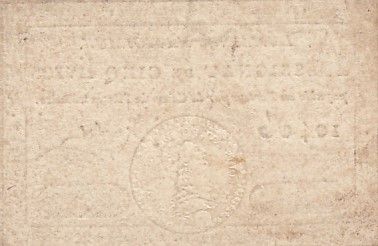France 5 Livres - 30 Avril 1792 - Sign. Corsel - Série 104A