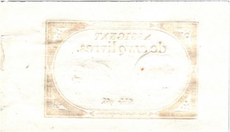 France 5 Livres 10 Brumaire An II (31-10-1793) - Sign. Dubosc