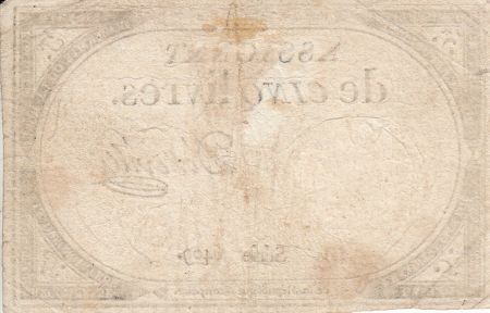 France 5 Livres 10 Brumaire An II (31.10.1793) - Sign. D\'osseville