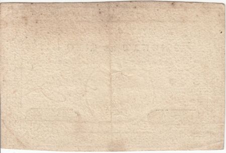 France 5 Livres Timbre sec Louis XVI - 06-05-1791 - Série 3 K