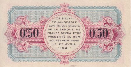 France 50 Centimes - Chambre de commerce d\'Annecy - 1916 - Série 329 - P.10-7