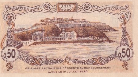 France 50 Centimes - Chambre de commerce de Granville - 1916 - Petit numéro - P.60-7