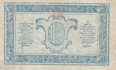 France 50 Centimes  Trésorerie aux armées  - 1919 A1 0.121.656