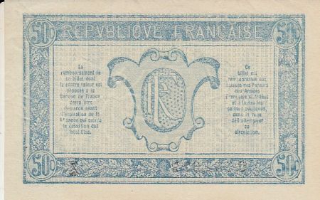 France 50 Centimes  Trésorerie aux armées  - 1919 Z 0.089.633