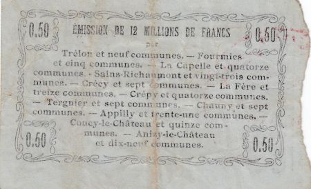 France 50 Centimes Fourmies - Série 48 -  08/05/1916